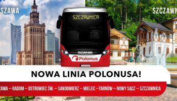 Nowa trasa Polonus – wygodny dojazd z Warszawy do Szczawnicy! [fot. materiały prasowe / Polonus]
