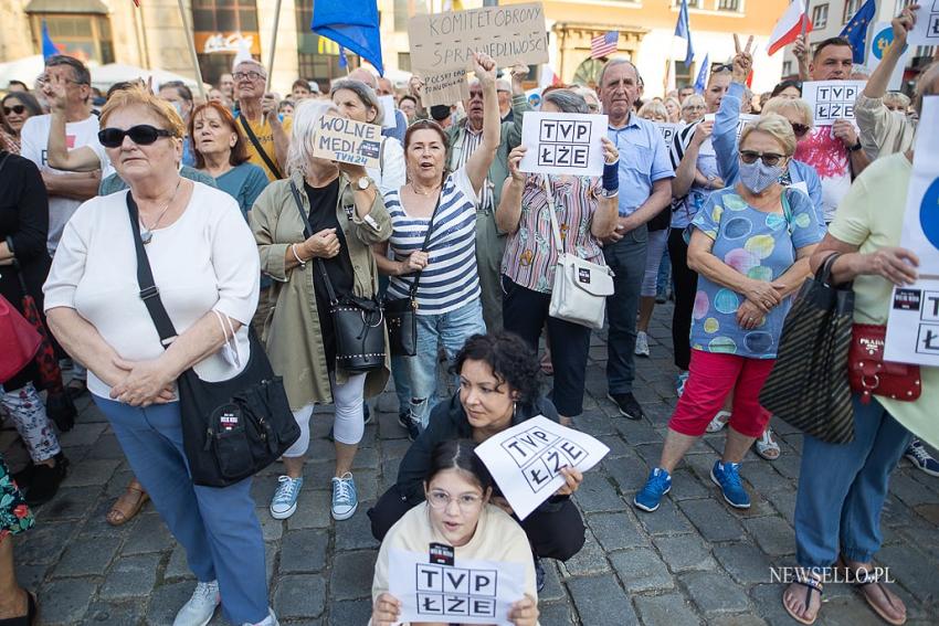 Wolne Media, Wolni Ludzie - manifestacja we Wrocławiu