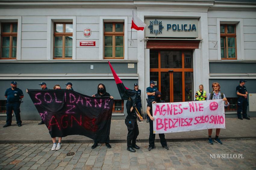 Agnes, nie będziesz szło samo - demonstracja we Wrocławiu