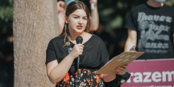 Stop przemocy wobec osób LGBTQIA+ - manifestacja we Wrocławiu