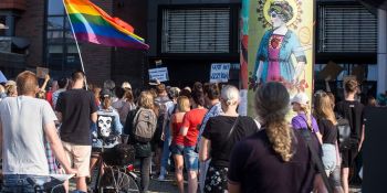 Protest LGBT: Gdańsk solidarny z Margot