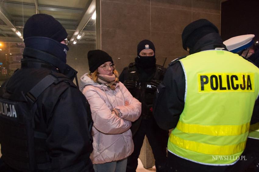 Redukujcie emisje, nie Prawa Człowieka - blokada w Poznaniu