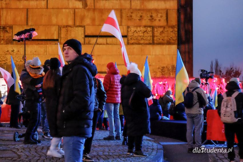 Rocznica inwazji Rosji na Ukrainie - Gdańsk upamiętnia