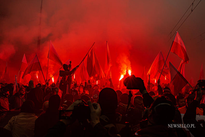 Marsz Niepodległości w Warszawie