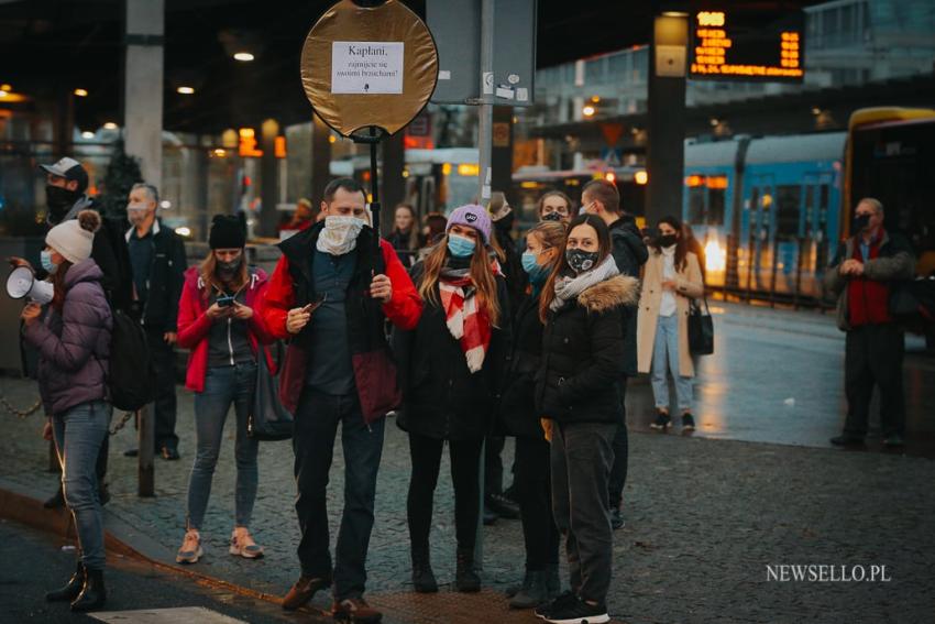 Strajk Kobiet: Marsz Ośmiu Gwiazd we Wrocławiu