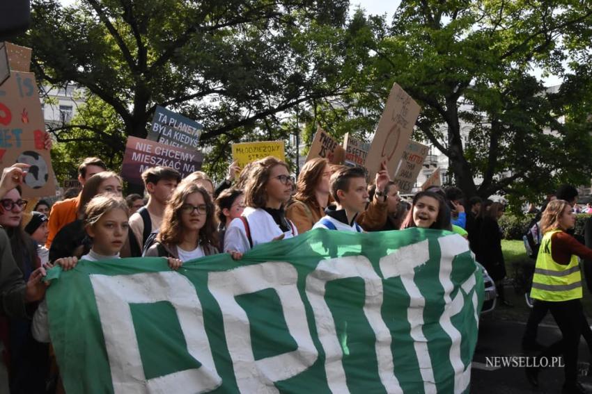 Młodzieżowy Strajk Klimatyczny w Warszawie