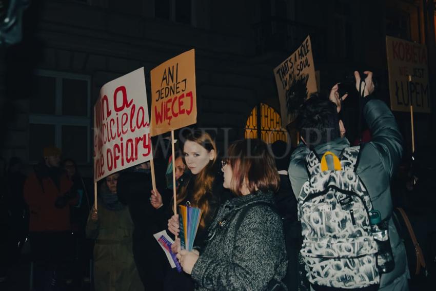 Na imię miała Liza - cichy protest w Warszawie