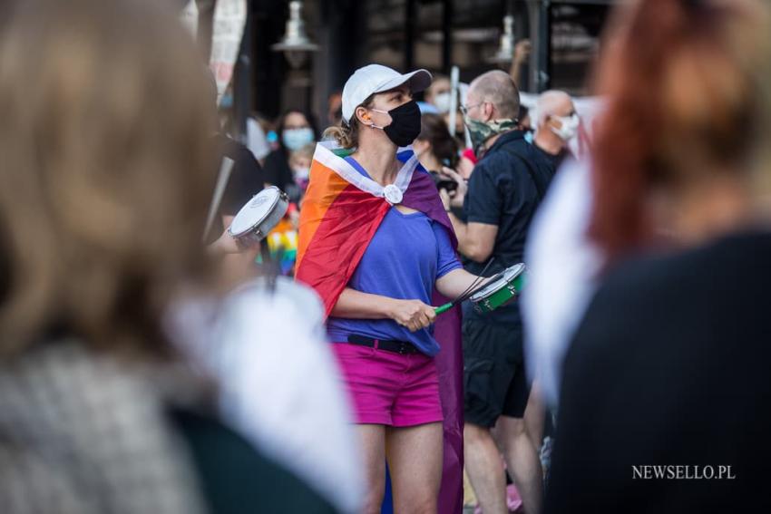 Protest LGBT: Gdańsk solidarny z Margot