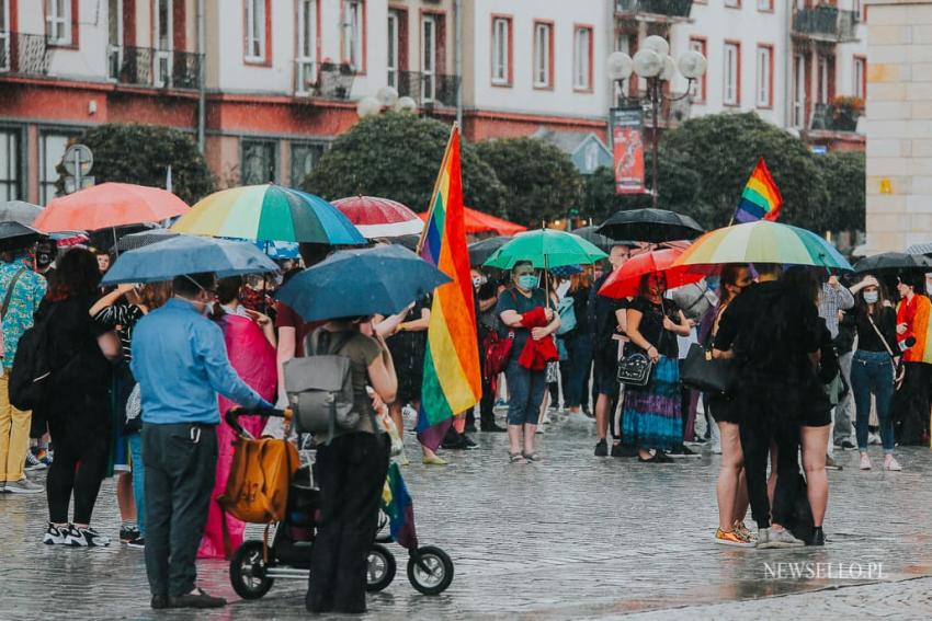 Manifestacja we Wrocławiu: LGBT to ludzie