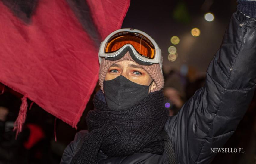 Strajk Kobiet 2021: Czas próby - manifestacja w Warszawie