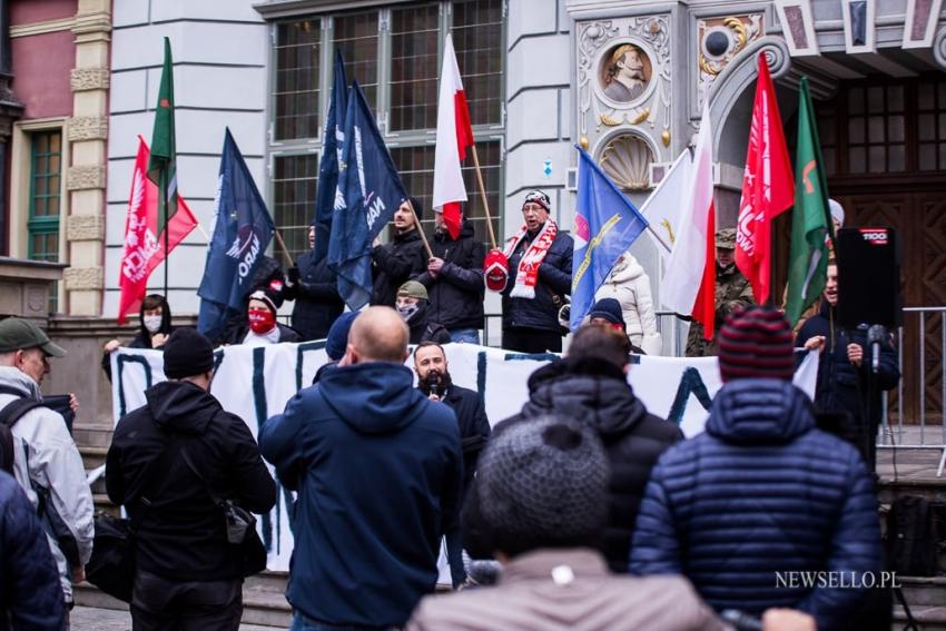 Żądamy Godności na Granicy - manifestacja w Gdańsku