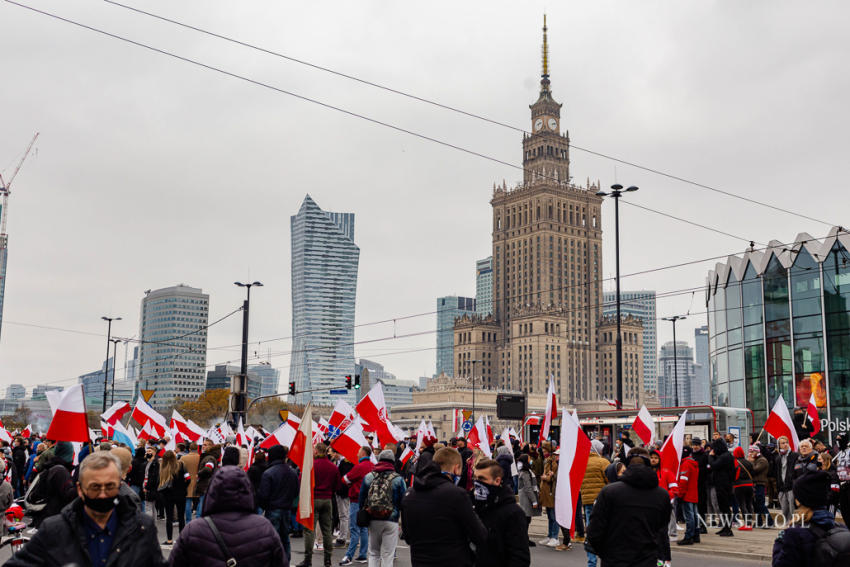 Marsz Niepodległości w Warszawie