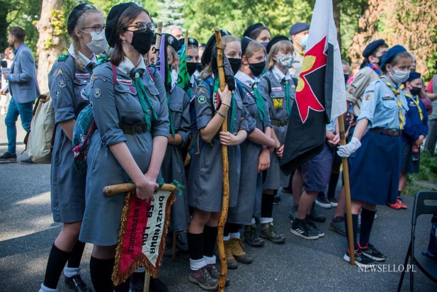 Obchody 76. rocznicy Powstania Warszawskiego - Łódź