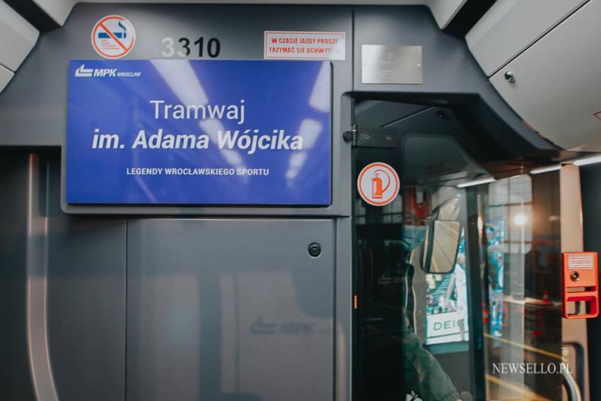 Tramwaj imienia Adama Wójcika będzie jeździł po Wrocławiu