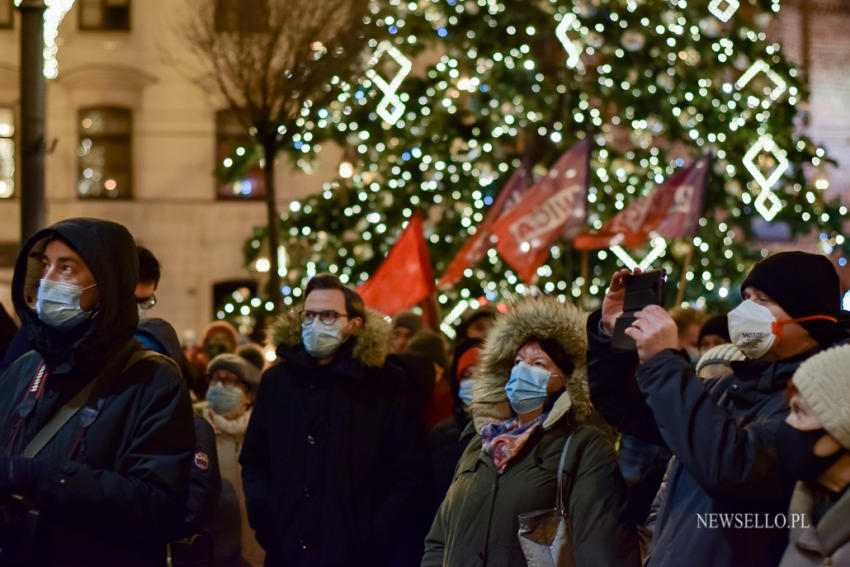 Wolne Media - protest w Lublinie