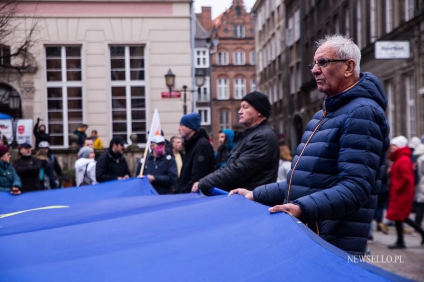 Żądamy Godności na Granicy - manifestacja w Gdańsku