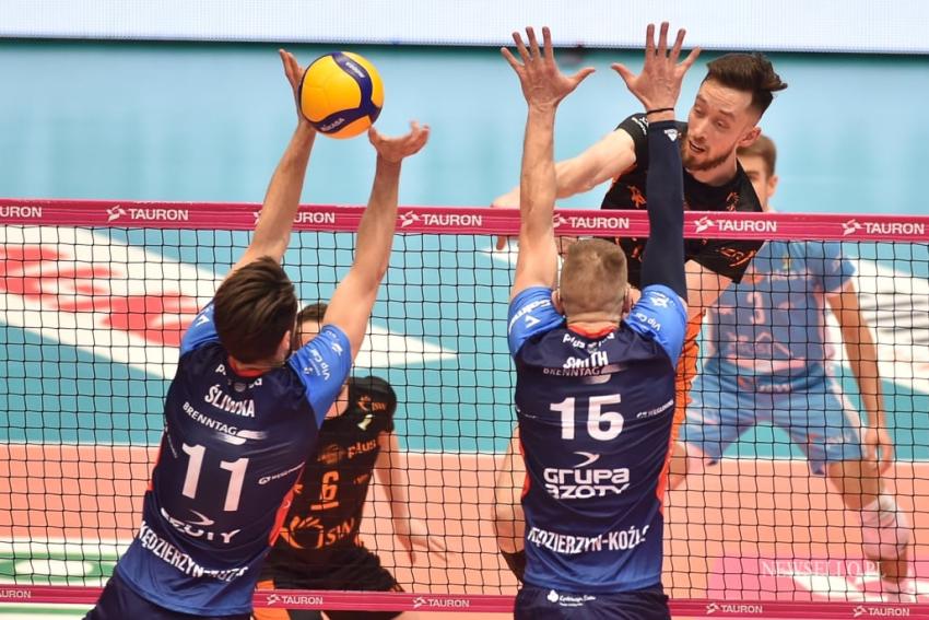 Puchar Polski Mężczyzn 2022: Grupa Azoty ZAKSA Kędzierzyn-Koźle -Jastrzębski Węgiel 3:0