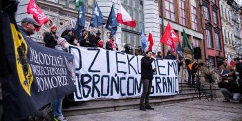 Żądamy Godności na Granicy - manifestacja w Gdańsku