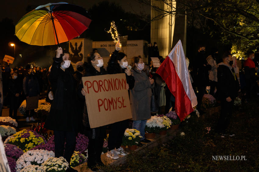 Strajk Kobiet: Blokada w Warszawie