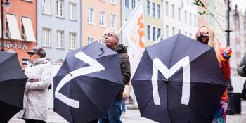 Żądamy Godności na Granicy - manifestacja w Gdańsku