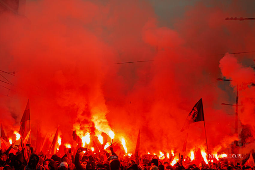 Marsz Niepodległości w Warszawie