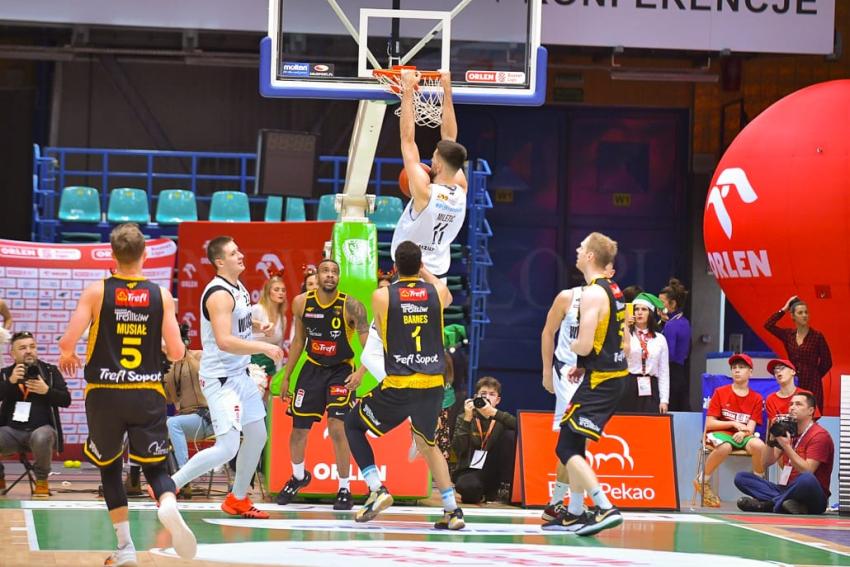 WKS Śląsk Wrocław - Trefl Sopot 66:87