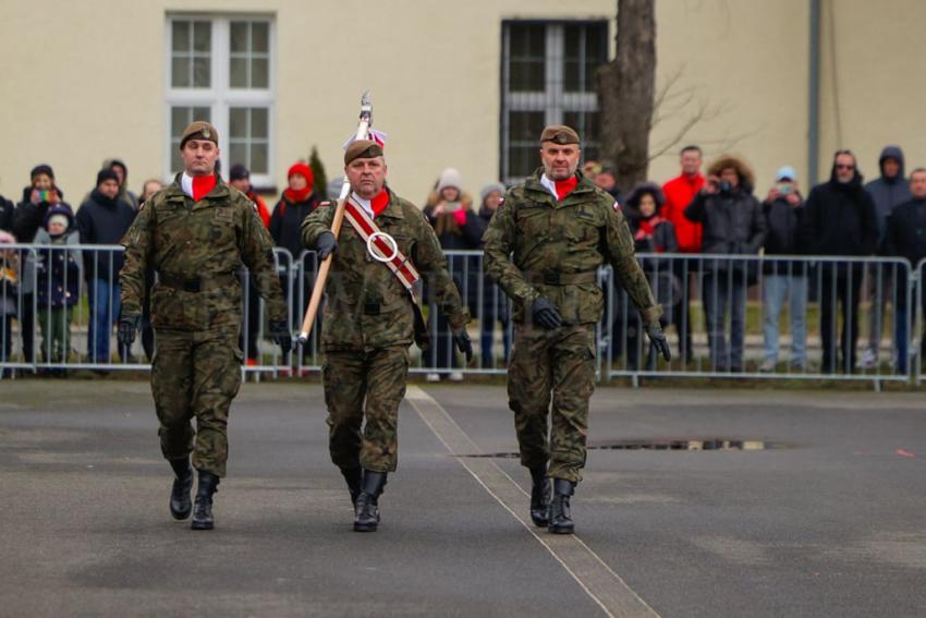 Uroczysta przysięga wojskowa WOT we Wrocławiu