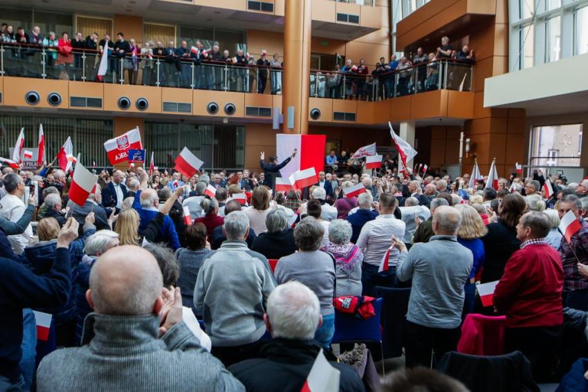 Wybory Samorządowe 2024: Mateusz Morawiecki w Legnicy