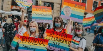 Manifa we Wrocławiu: Jestem człowiekiem, nie ideologią