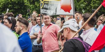 Strajk przedsiębiorców w Warszawie