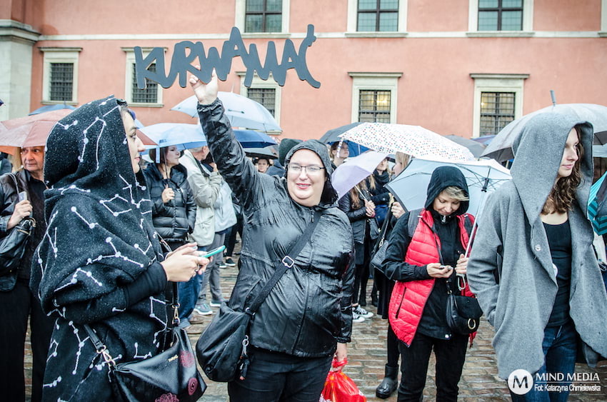 Czarny Poniedziałek w Warszawie