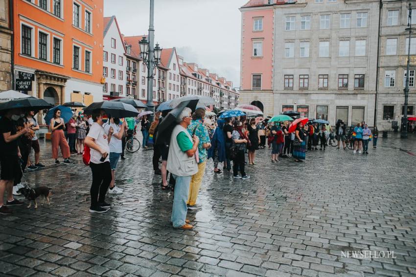 Manifestacja we Wrocławiu: LGBT to ludzie