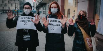 Extinction Rebellion - nagi protest we Wrocławiu