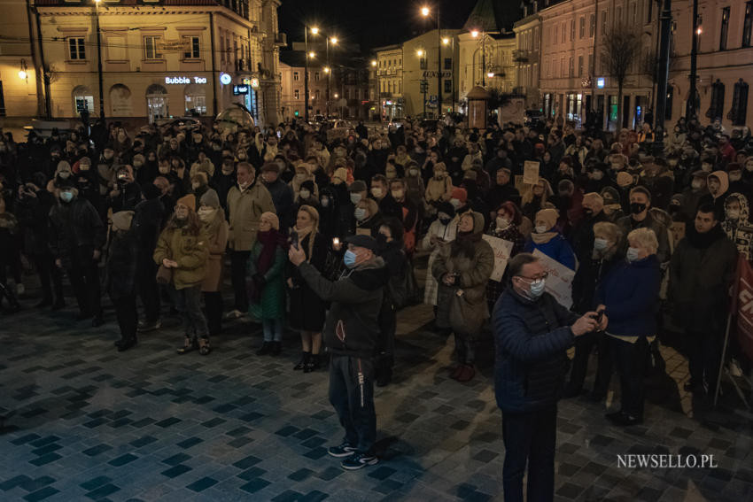Ani jednej więcej! - protest w Lublinie