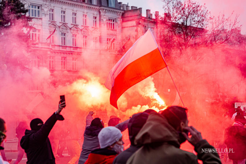 Marsz Niepodległości w Warszawie