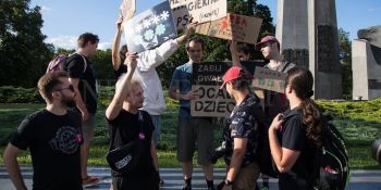 „Aborcja TAK” - manifestacja w Poznaniu