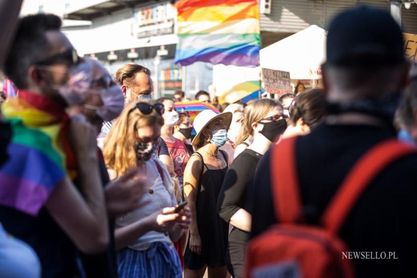 Protest LGBT: Gdańsk solidarny z Margot