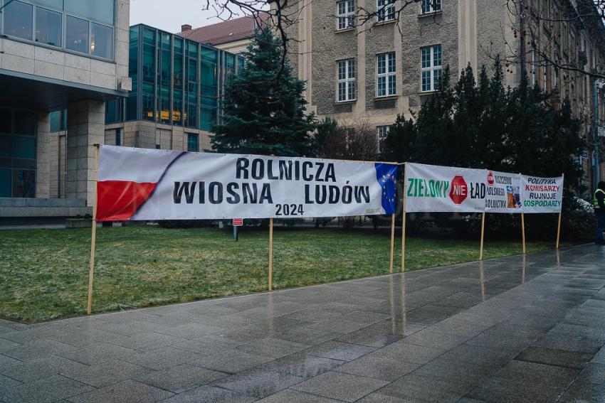 Protest Rolników w Poznaniu