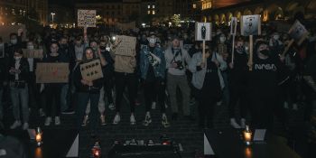 To jest wojna - Manifestacja w Krakowie