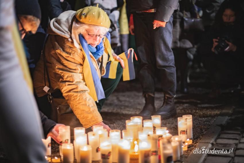 Marsz "Razem do zwycięstwa" i "Razem dla pokoju" w Krakowie