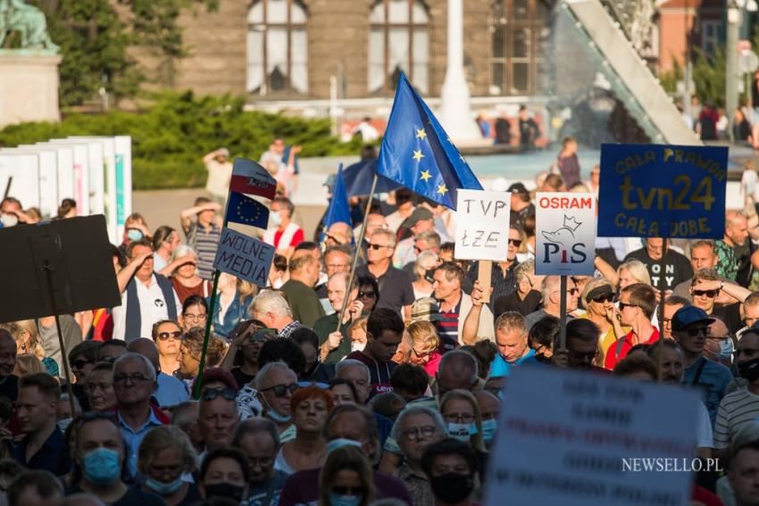 Wolne Media, Wolni Ludzie - manifestacja w Poznaniu