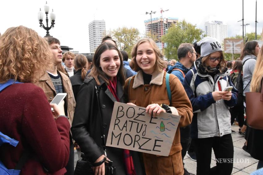 Młodzieżowy Strajk Klimatyczny w Warszawie