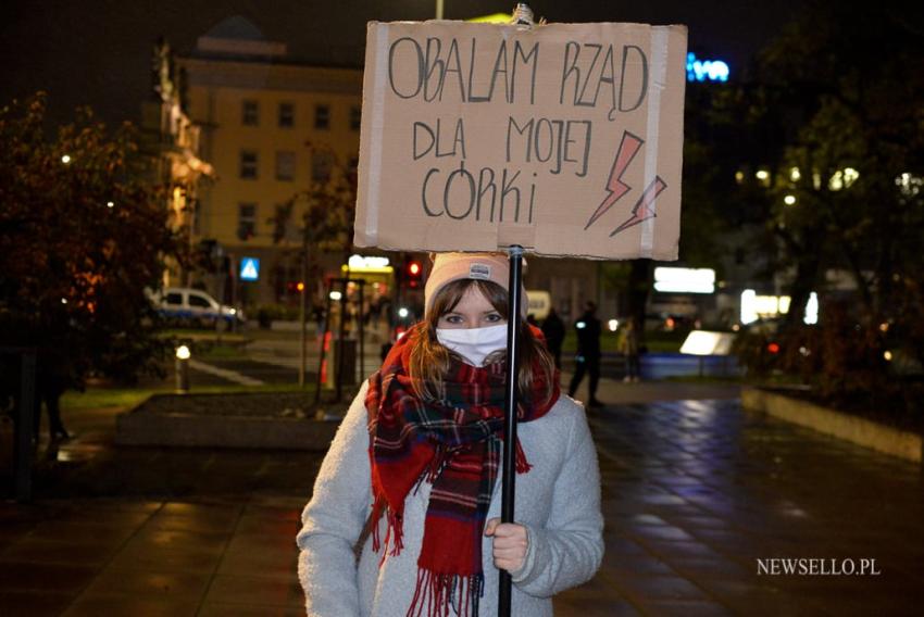 Strajk Kobiet: Walka Trwa - manifestacja w Szczecinie