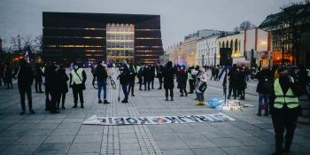 Strajk Kobiet: Stan wojny z kobietami - manifestacja we Wrocławiu