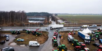 Ogólnopolski protest rolników na Dolnym Śląsku