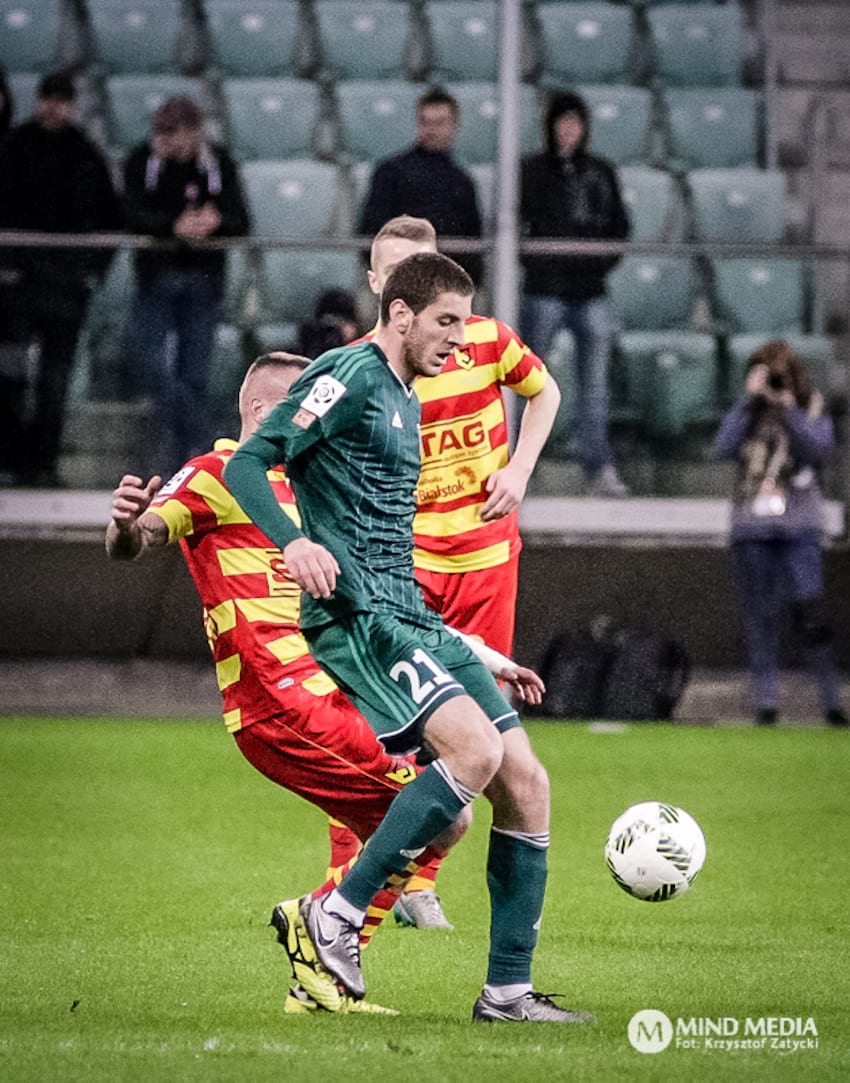 Wrocław: Śląsk Wrocław - Jagiellonia Białystok 3:1 