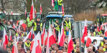 Protest rolników we Wrocławiu