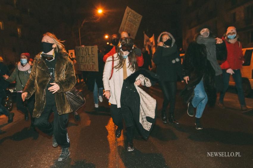 Strajk Kobiet 2021: Czas próby - manifestacja w Warszawie