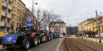 Protest rolników we Wrocławiu