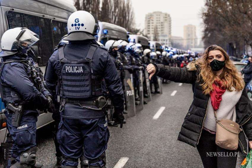 Strajk Kobiet: Idziemy po wolność. Idziemy po wszystko - manifestacja w Warszawie